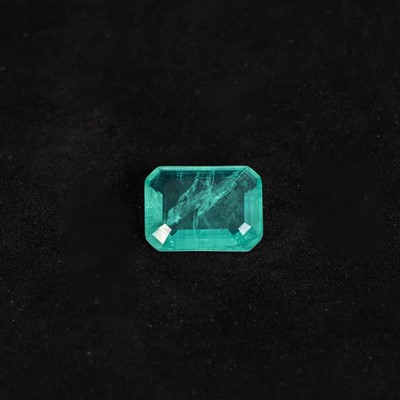 Emerald Cut Synthetic Fusion Stone CBX 20 15X20mm