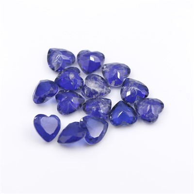 Syntetyske Fusion Tourmaline CBX02 Heart Shape