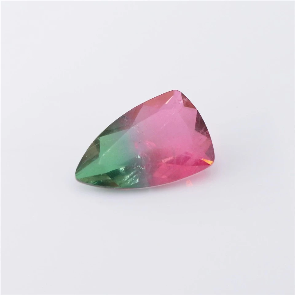 Trillion Cut Vibrant Green Pink Synthetic High Quality BX21 Fusion Stone suppliers